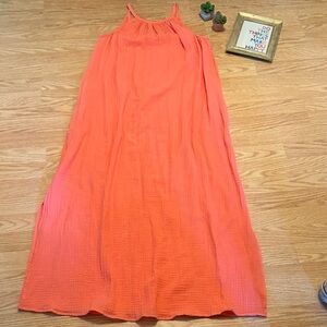 Elegant Orange Maxi Dress by Universal Thread